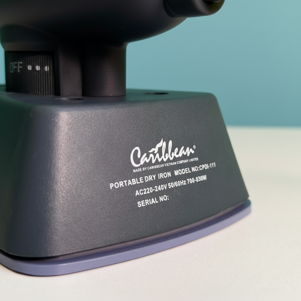 Mini Travel Iron (700W) - Portable & 30 Sec Heat Up (1 Year Warranty)